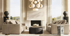 Anna Circle Tall Chandelier