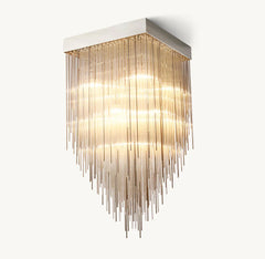 CASCADA SQUARE CHANDELIER 30"