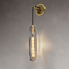 Cavo Smoke Crystal Shade Wall Sconce