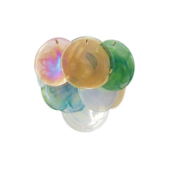 Colorful Murano Disc Wall Lamp 13.4"