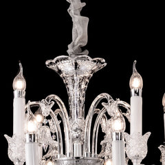 18 lights crystal bell baccarat chandelier