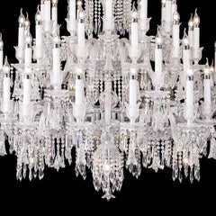 73 lights baccarat bell crystsal chandelier