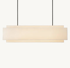 ÉCHELON RECTANGULAR CHANDELIER 63"