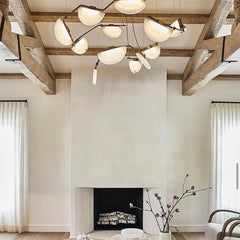 Elliot Alabaster Chandelier For Living Room