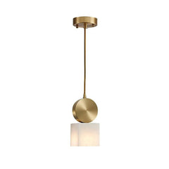 Etrusca Alabaster Small Art Pendant Light