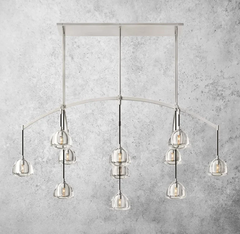 Hemisophere Linear Chandelier 72"