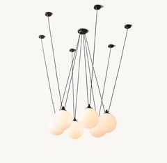 LES ACROBATES DE GRAS CHANDELIER