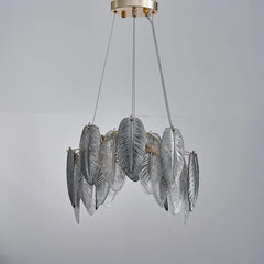 Llona Contemporary 8-Light Plume Chandelier