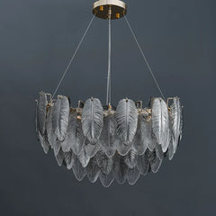 Llona Contemporary 6-Light Plume Chandelier