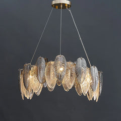 Llona Contemporary 6-Light Plume Chandelier