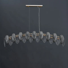 Llona Contemporary Plume Chandelier