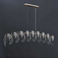 Llona Contemporary Plume Chandelier