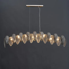 Llona Contemporary Plume Chandelier