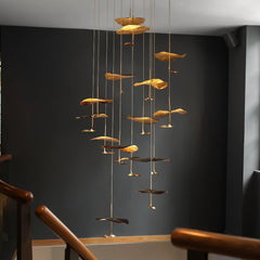 Naniv Lotus Leaf Chandelier