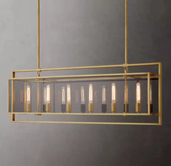 Michaul Beck Rectangular Chandelier 54"