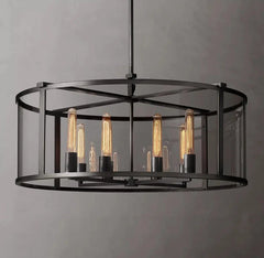 Michaul Beck Round Chandelier 33"