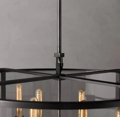 Michaul Beck Round Chandelier 33"