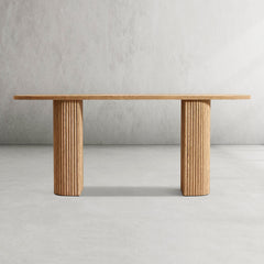 Mulho Plank Wood Console Table