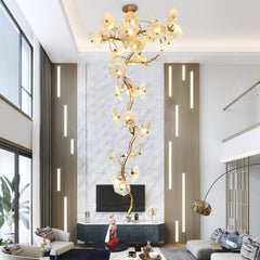 Nenufar Bonsai Chandelier 25.6" 31.5"
