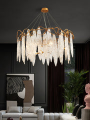 Kyle Niagara Island Crystal Chandelier 15.7" 23.6" 31.5" 39.4"D