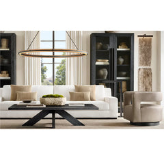 PERALTA ROUND CHANDELIER 48"