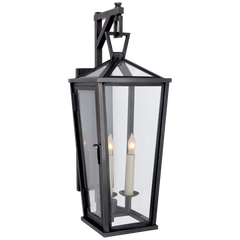Small Tall Bracketed Wall Lantern Outdoor