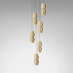 Ring Cluster Round Pendant - CTO Lighting