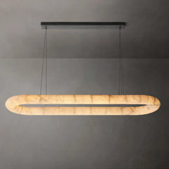 Rivager Lisse Oval Chandelier 57" 74"