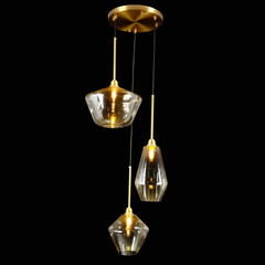 Ryan Glass Cascade Pendant