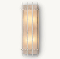 San Marco Alabaster Grand Rectangular Sconce