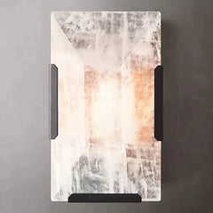 Harlow de Translucent Modern Calcite Wall Sconce