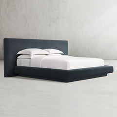 Mulholland Performance Extended Velvet Bed Frame