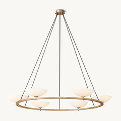 VERNET ROUND CHANDELIER 60"