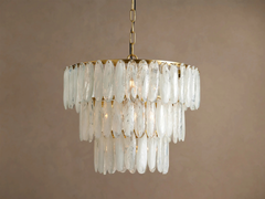 Verna Chandelier 26.5" (Custom Rod)