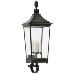 Benair Large 3/4 Wall Lantern Outdoor