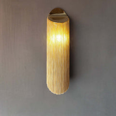 Modern Chain Tassel<br> Arcs Wall Sconce