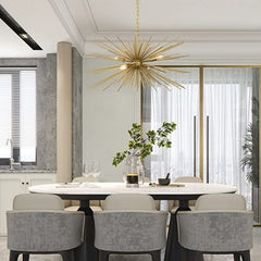 Sunburn 4-Light Pendant 31"