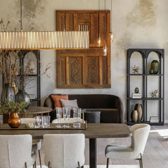 Junet Rectangular Chandelier 49" 60" 72"W