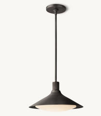 Kennan Tapered Pendant 14"- Bronze
