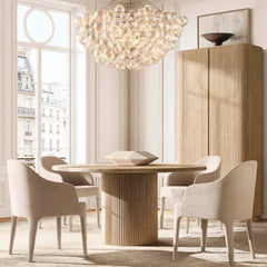 Mulho Round Wood Dining Table