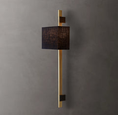 Vela Rectangular Bar Sconce - Rectangular Shade