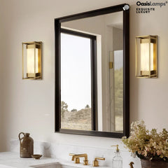 Bravura Alabaster Wall Sconce 15.7"H#color_brass