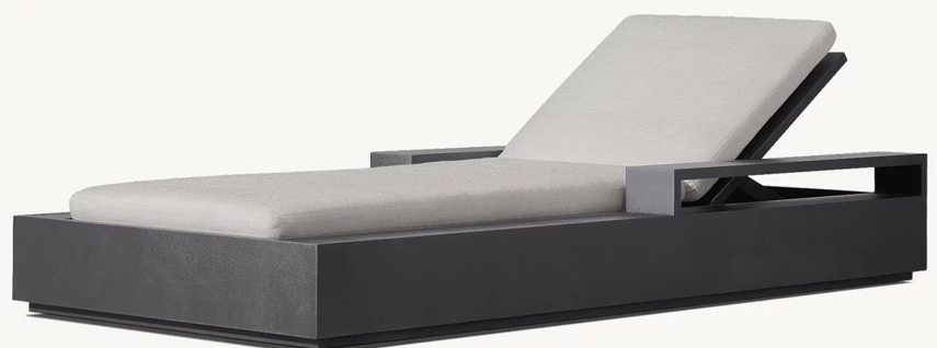 Marbella Aluminum Chaise