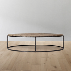 Salvador Stone Round Coffee Table