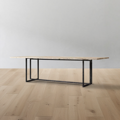 Salvador Stone Rectangular Dining Table