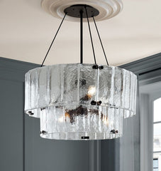 Willamette 32" Double Tier Crystal Chandelier