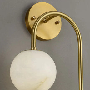 Milo Alabaster Sconce, Modern Marble Wall Lamp