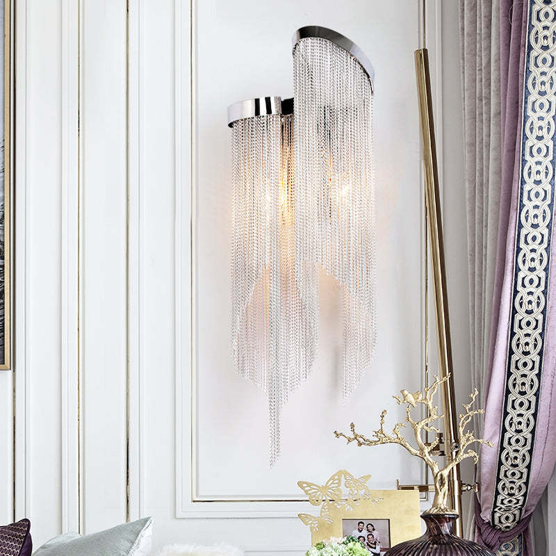 Tassels Streamlined Modern Wall Sconce