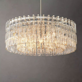 Marignac Crystal Chain Round Chandelier 36" 48'' 60''