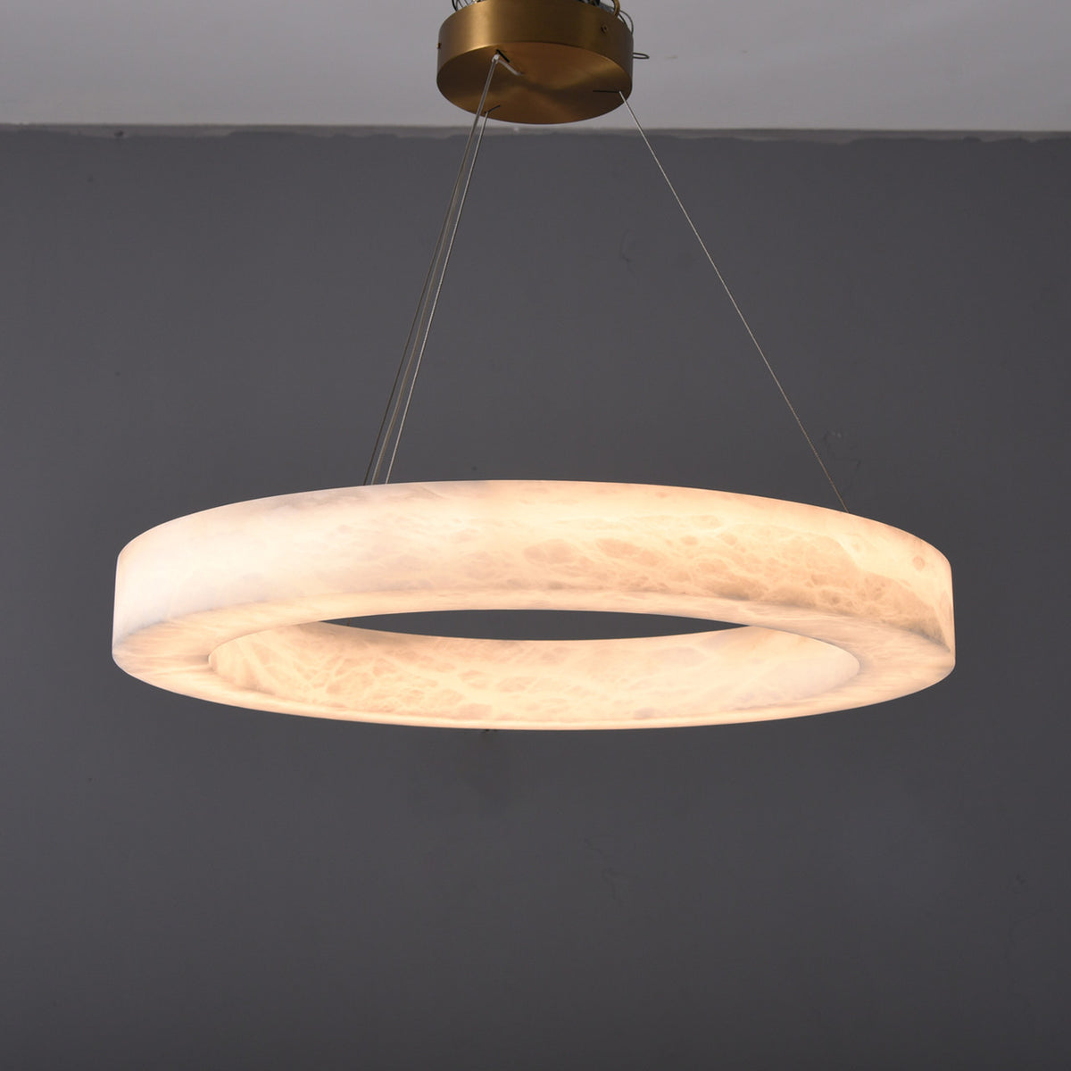 Clayhart Alabaster Pendant 39.4"